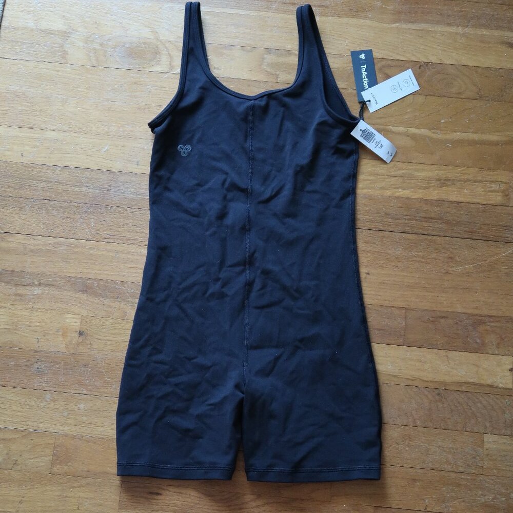 TnAction TNALIFE™ SHAKE-IT ROMPER in Black Size Small